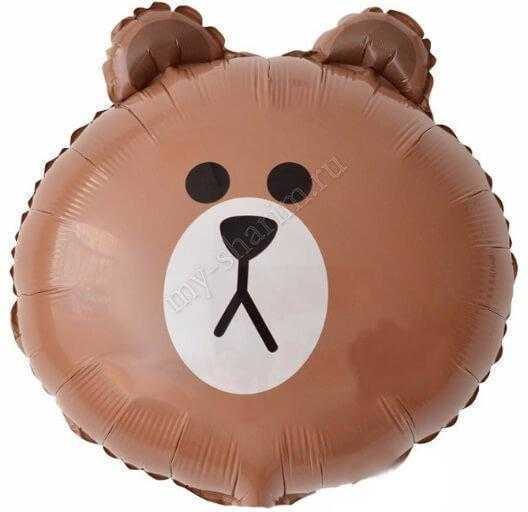 Фигура, Голова Медведя, 46см Фигура, Голова Медведя, 46см