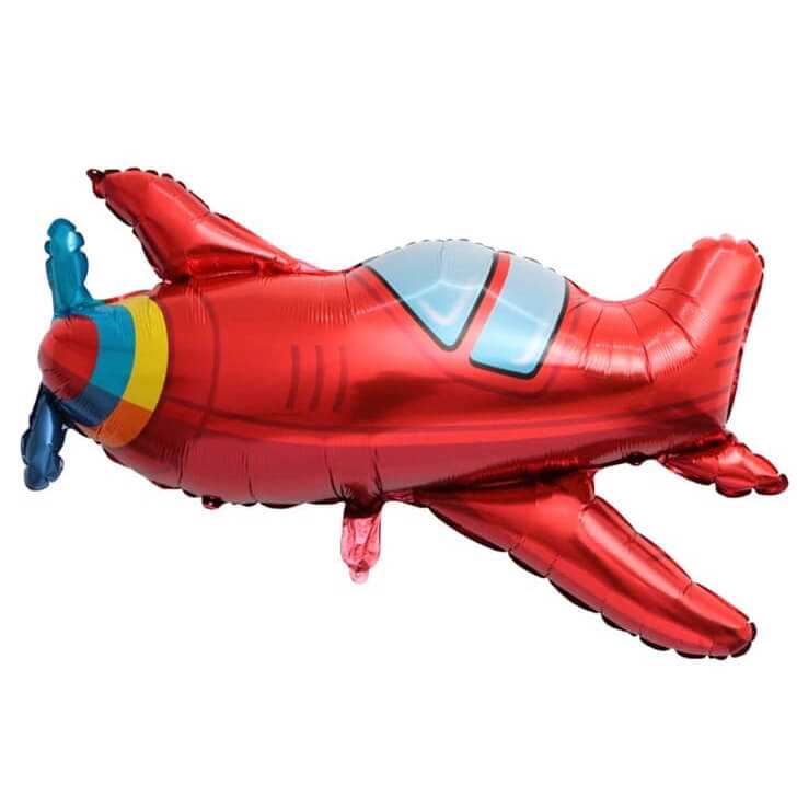 Самолет, Красный 97 см Самолет, Красный 97 см