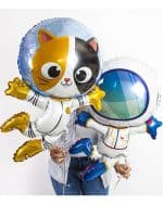 Фигура Котенок Космонавт 97 см — изображение 2